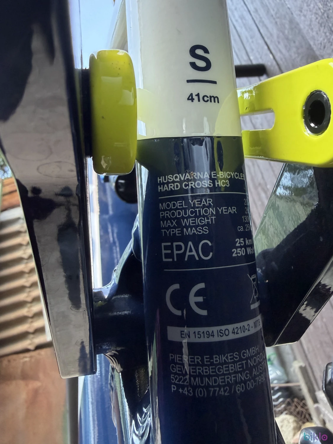 7. E-mtb enduro Husqvarna HC3 mullet