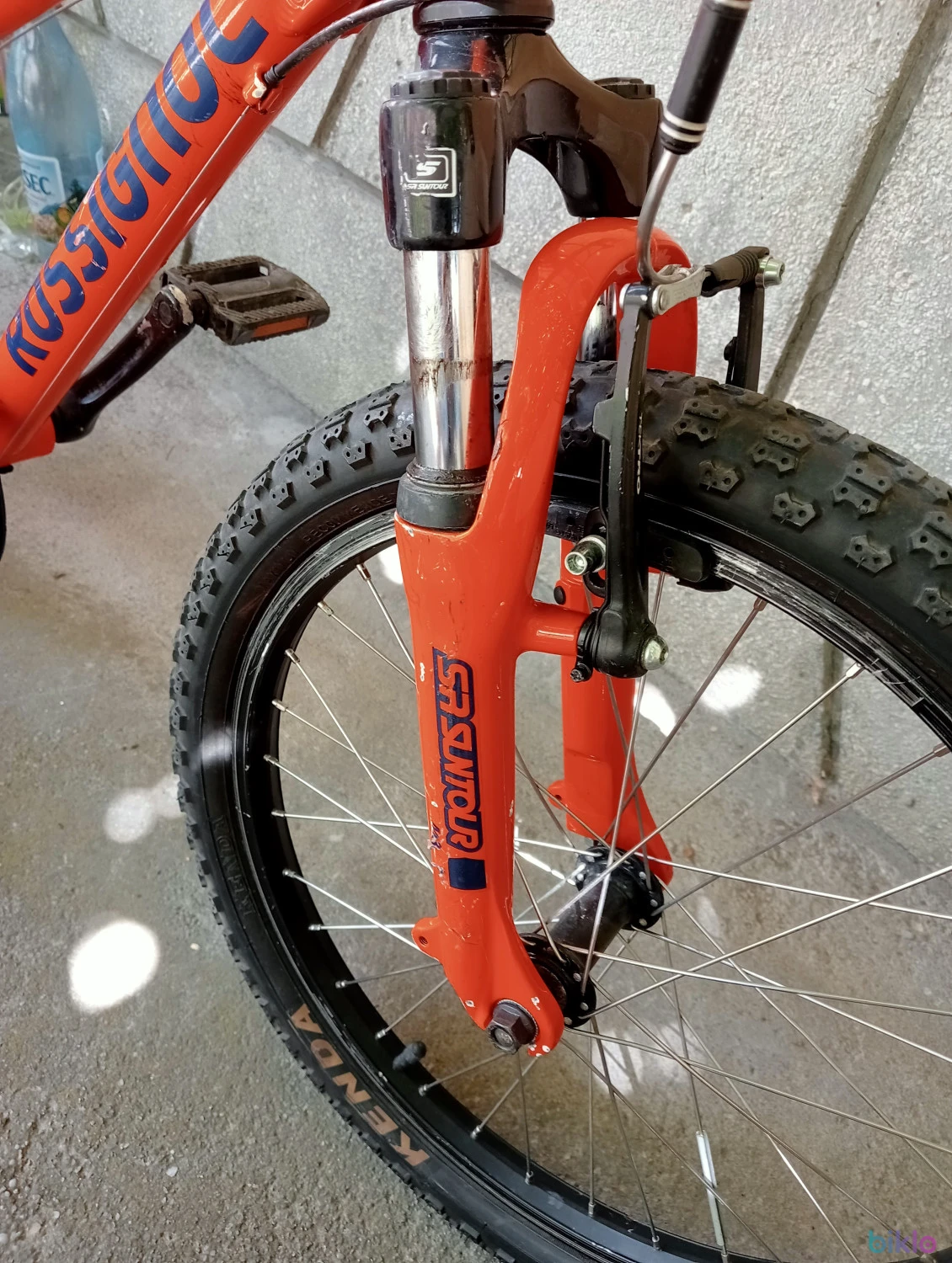 8. Mtb aluminiu cu suspensie Rossignol 7 V Shimano Altus roti 20 cadru mic 27 cm