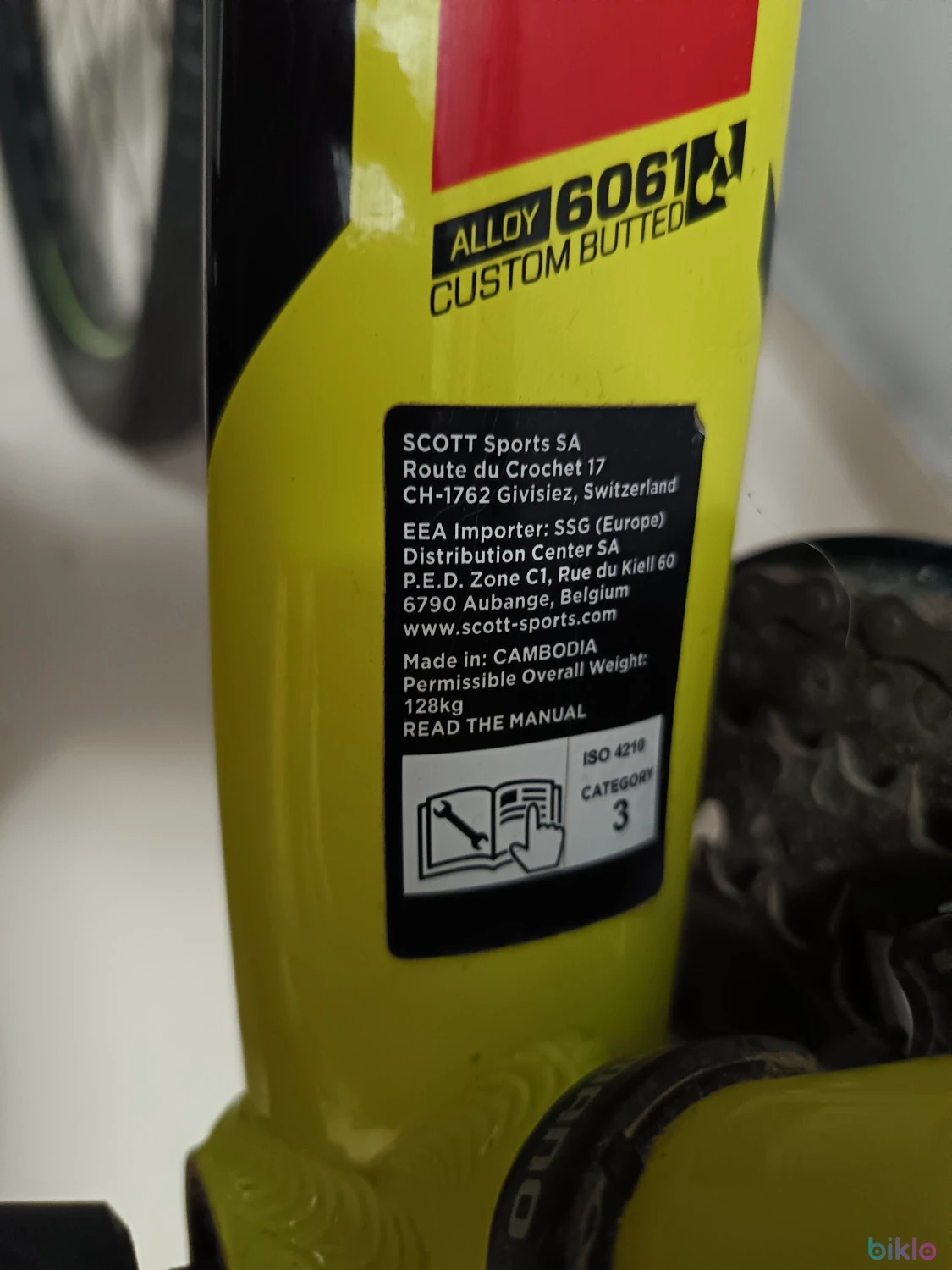 5. Scott Aspect 950 29er / Shimano / Frâne Disc / Continental