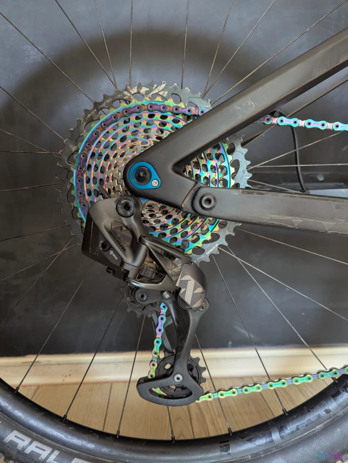 7. Cube AMS C:68 100 SLT XX1 AXS Kashima bicicleta carbon munte full suspension MTB XC