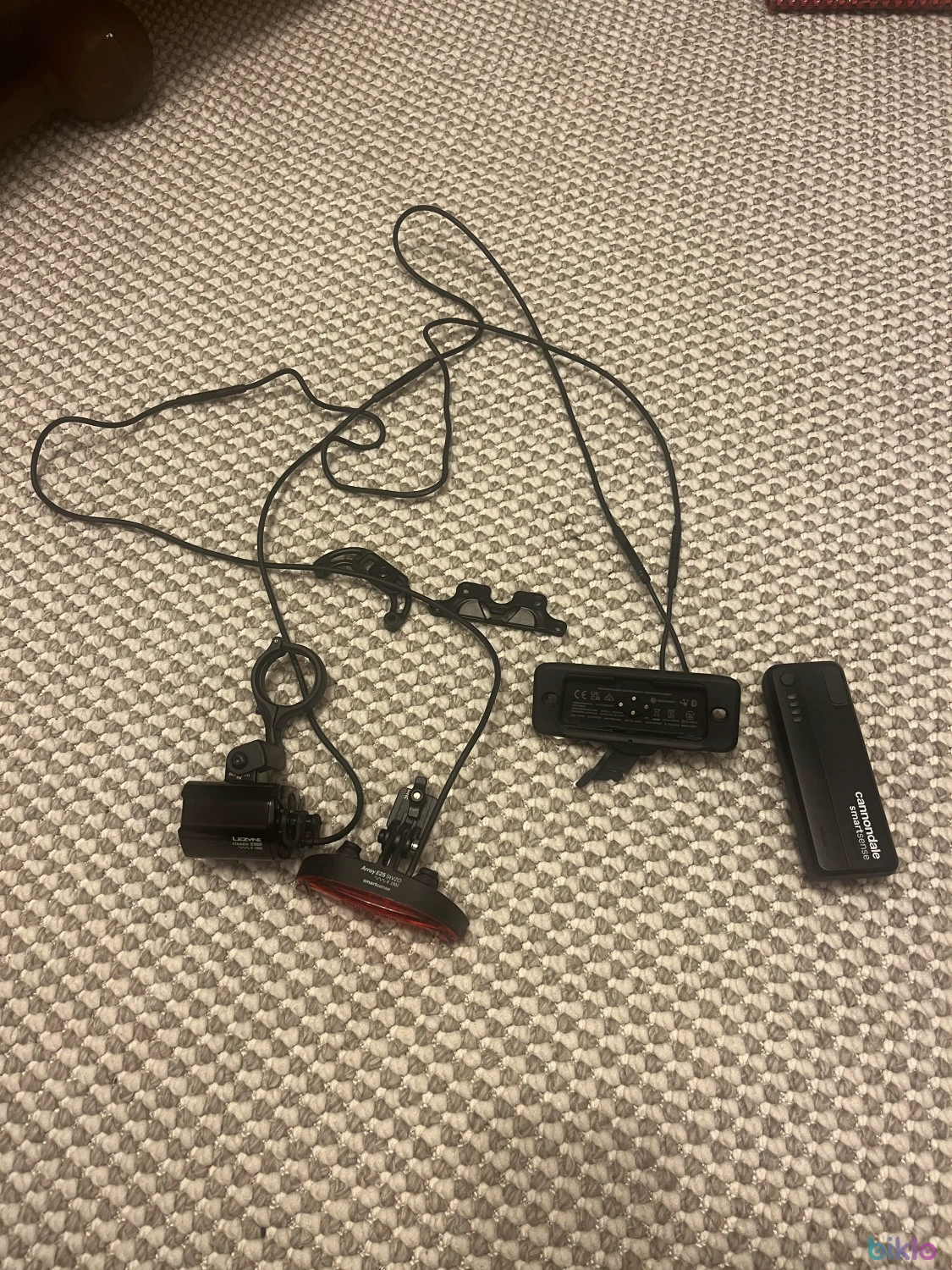 1. Cannondale Smartsense + Lezyne