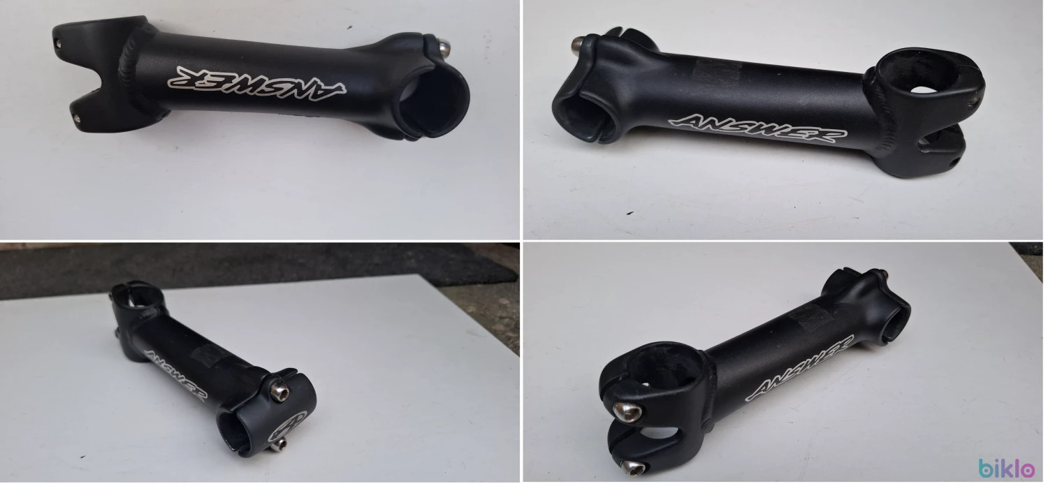 1. Pipa ghidon Answer, lungime 120mm, prindere ghidon ø 25.4mm/ furca 1 1/8"