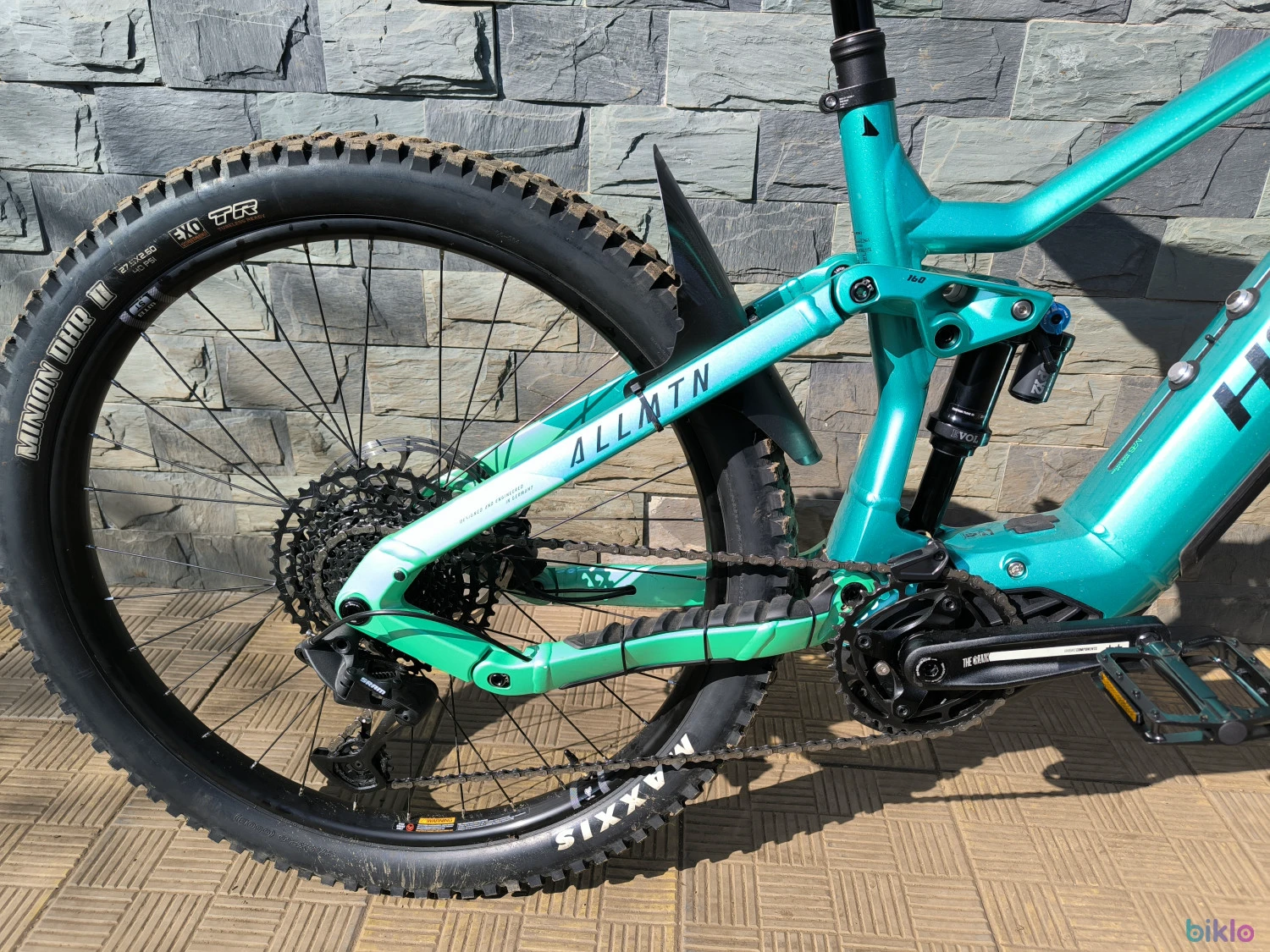 2. Haibike ALLMTN Fox Rhythm DPX2 160mm
