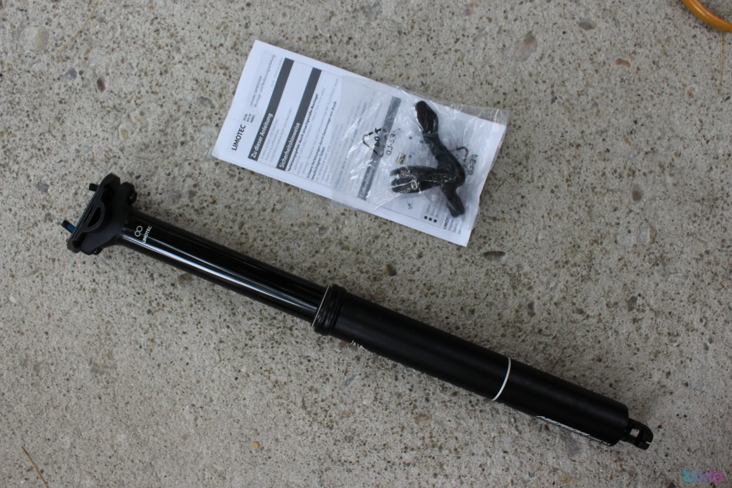 1. Merida Expert TR ll - Dropper Post internal 34.9x150mm + maneta by Limotec