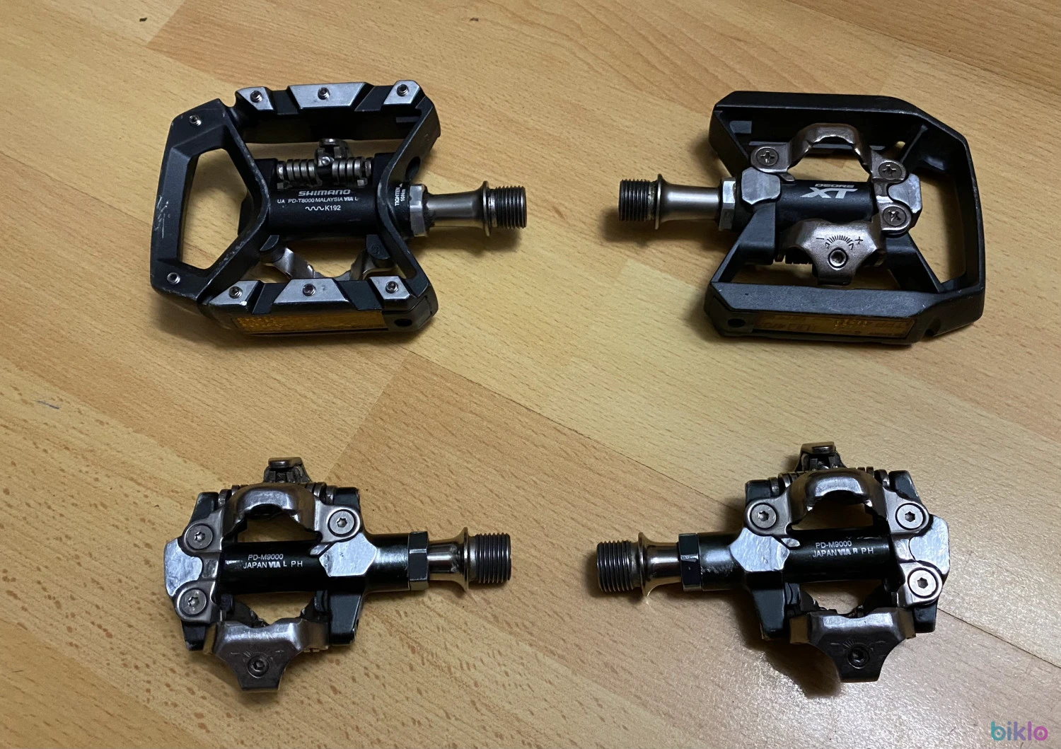 1. Pedale XT T8000 si XTR M9000