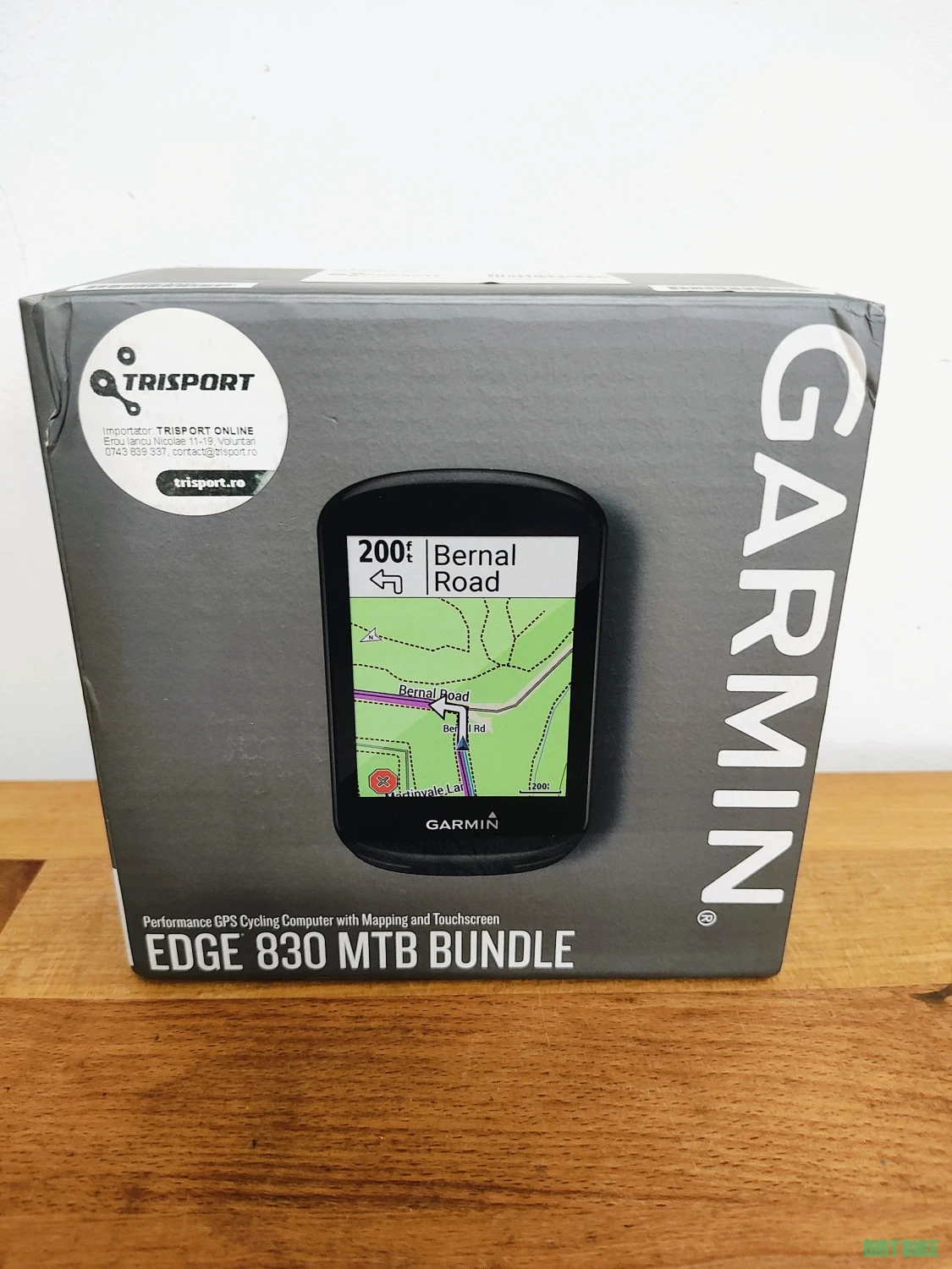 1. Ciclocomputer GARMIN Edge 830 cu telecomanda