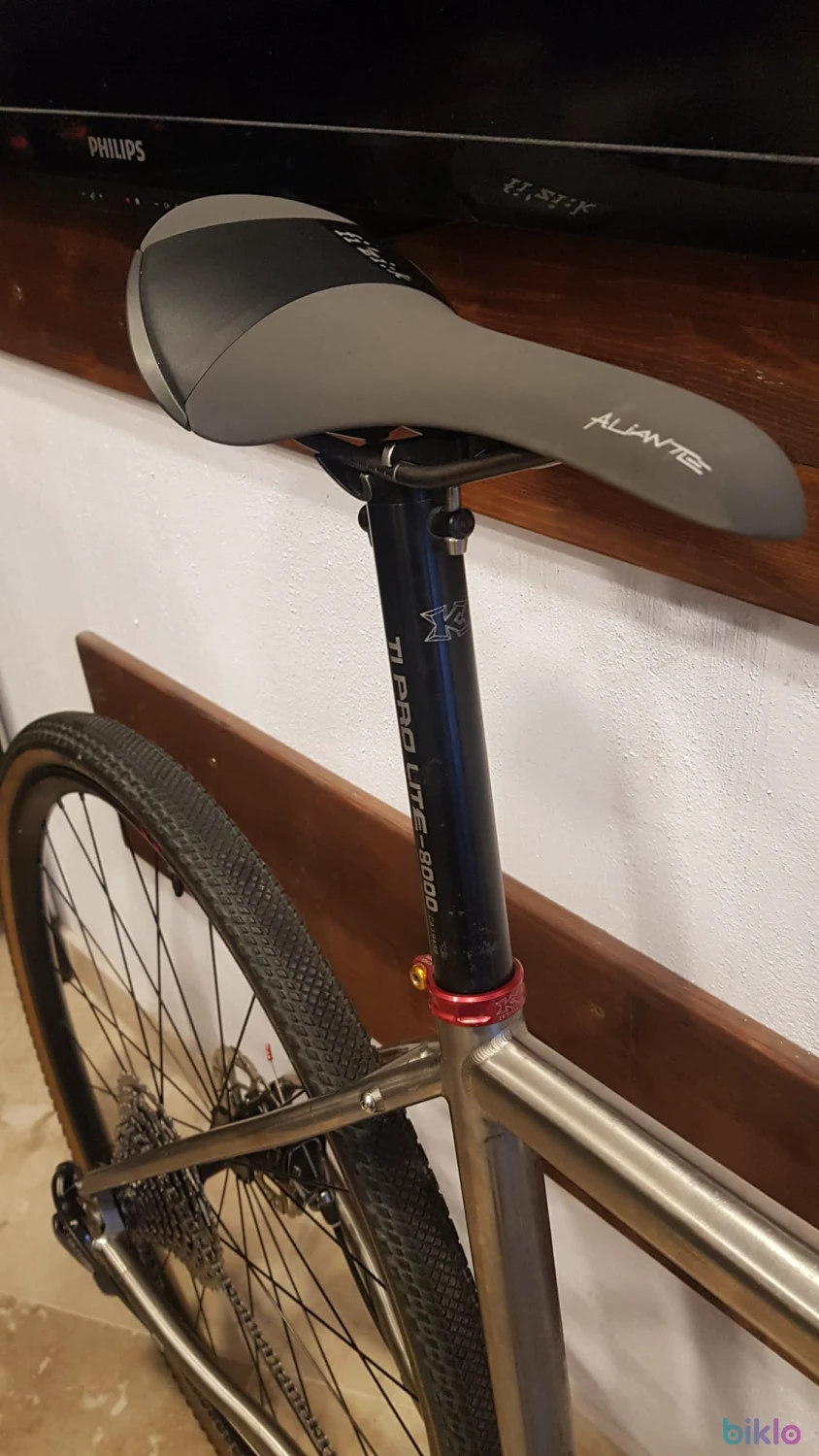 6. Gravel Reilly Gradient, titan, Dura Ace 2x11 mecanic, marime S (165-175)