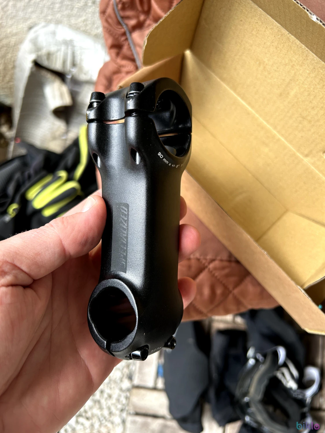 1. Future Comp 31.8 Stem , black/90 mm/+6°/-6° (FlipFlop)