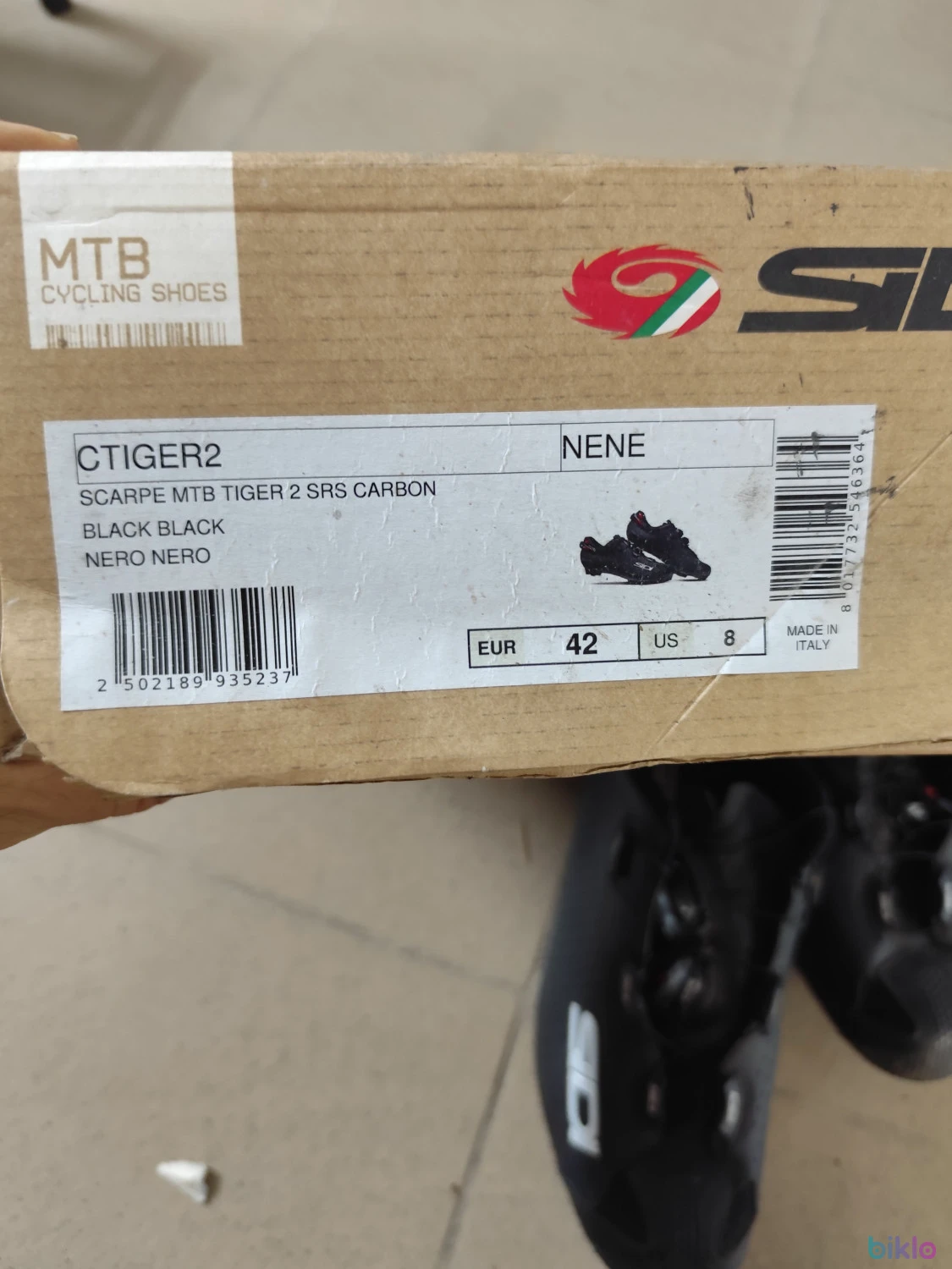 4. Sidi Tiger 2 SRS carbon, mărime 42