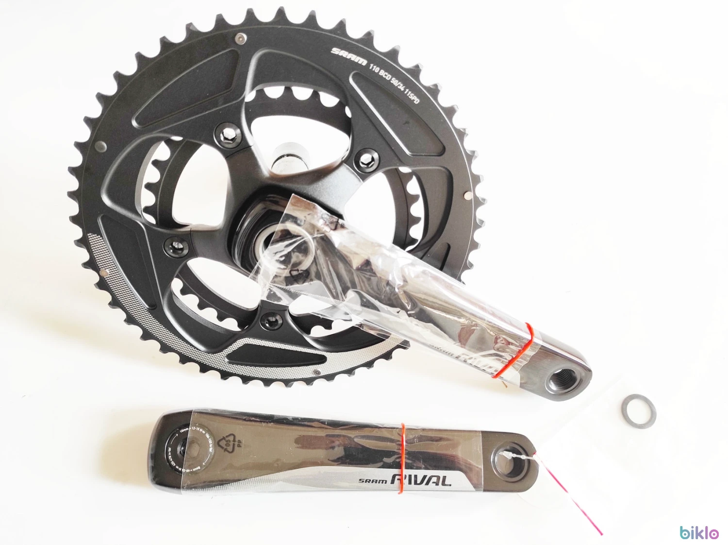 1. Angrenaj pedalier SRAM Rival 22 2x11 viteze 50/34T 172,5mm GXP nou