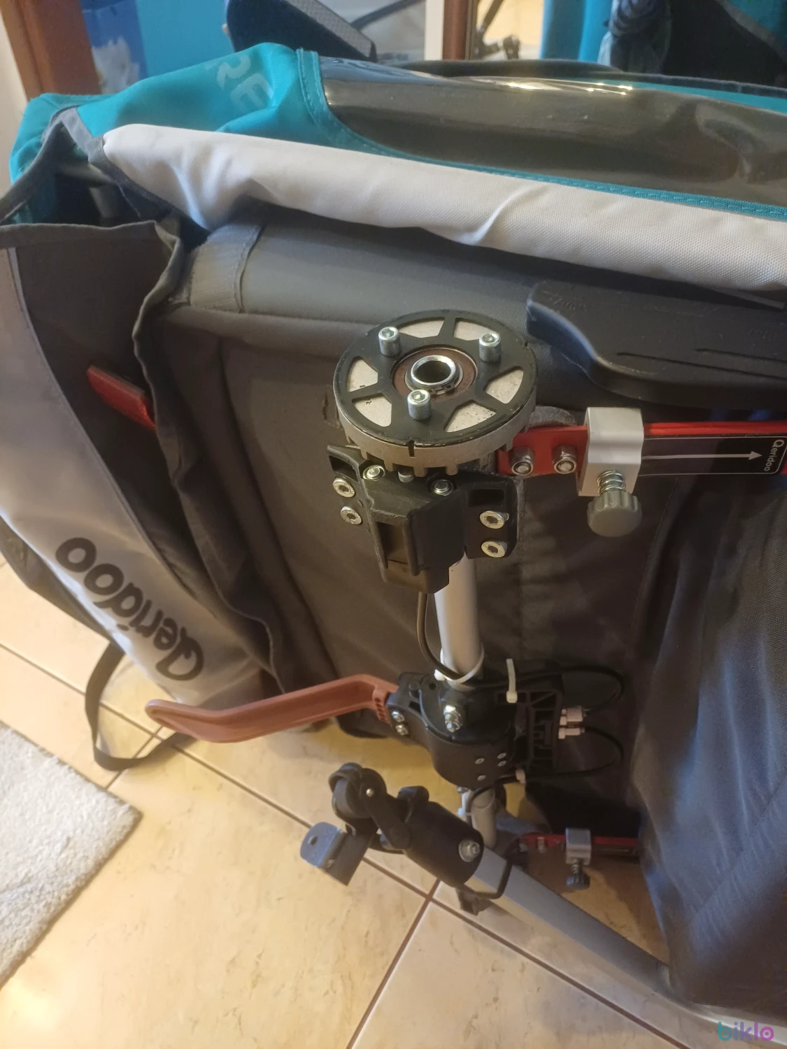 11. Trasura bicicleta transport copii 2-5 ani, carucior, remorca biciclete
