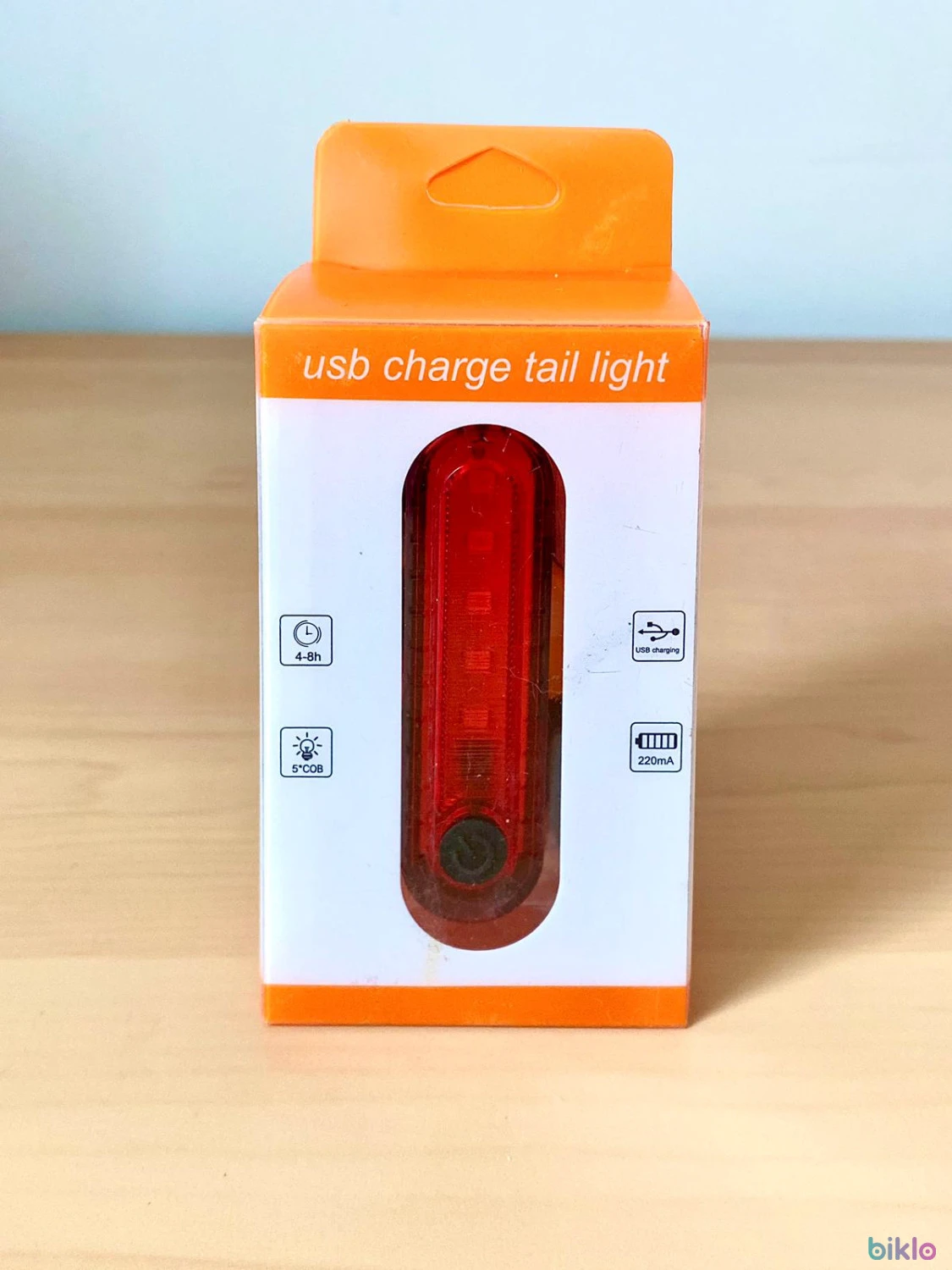7. Stop spate pentru tija sa bicicleta usb led