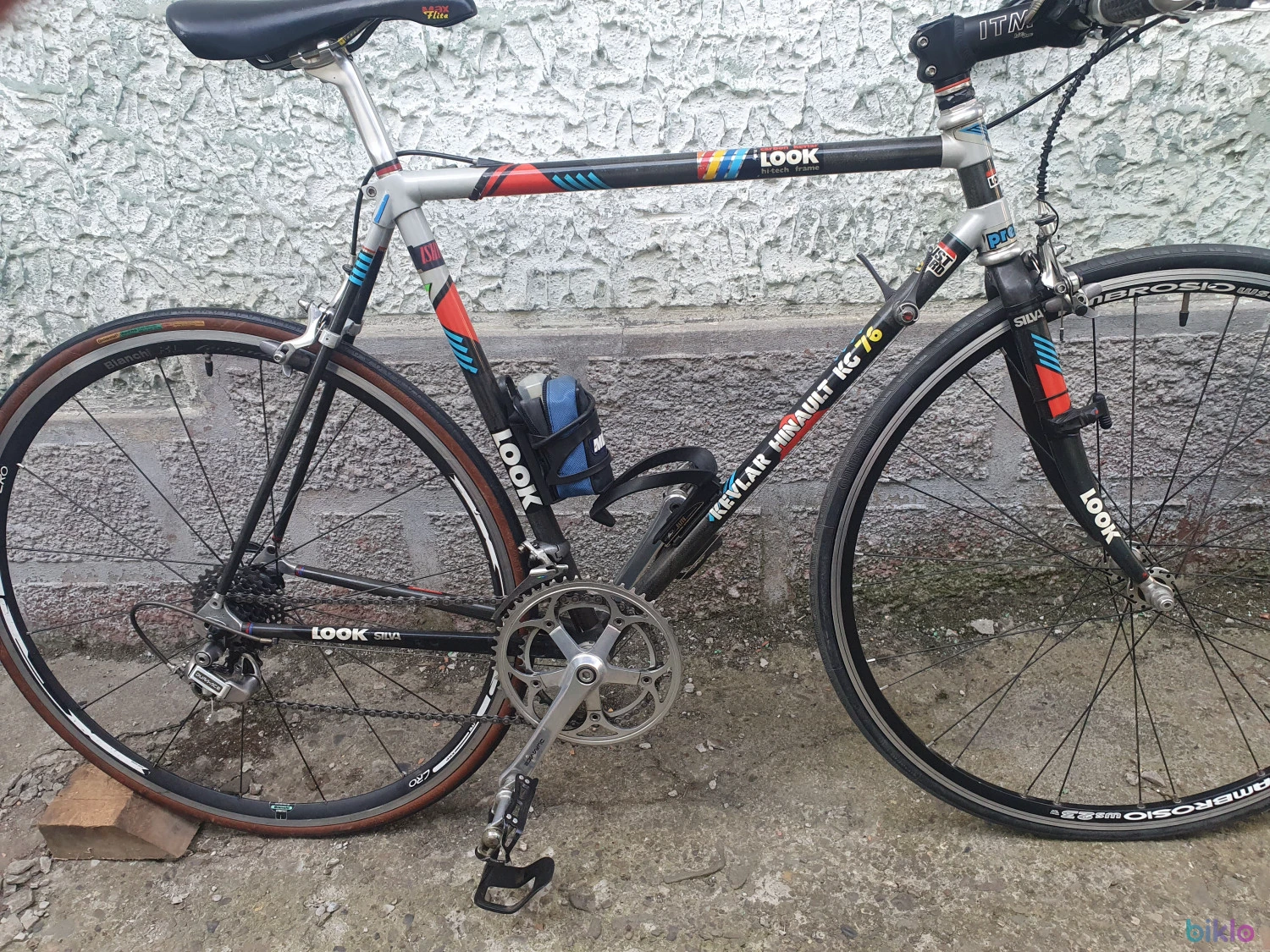 1. Cursieră Vintage de Colecție - LOOK Kevlar Hinault KG 76 (Carbon/Alu)