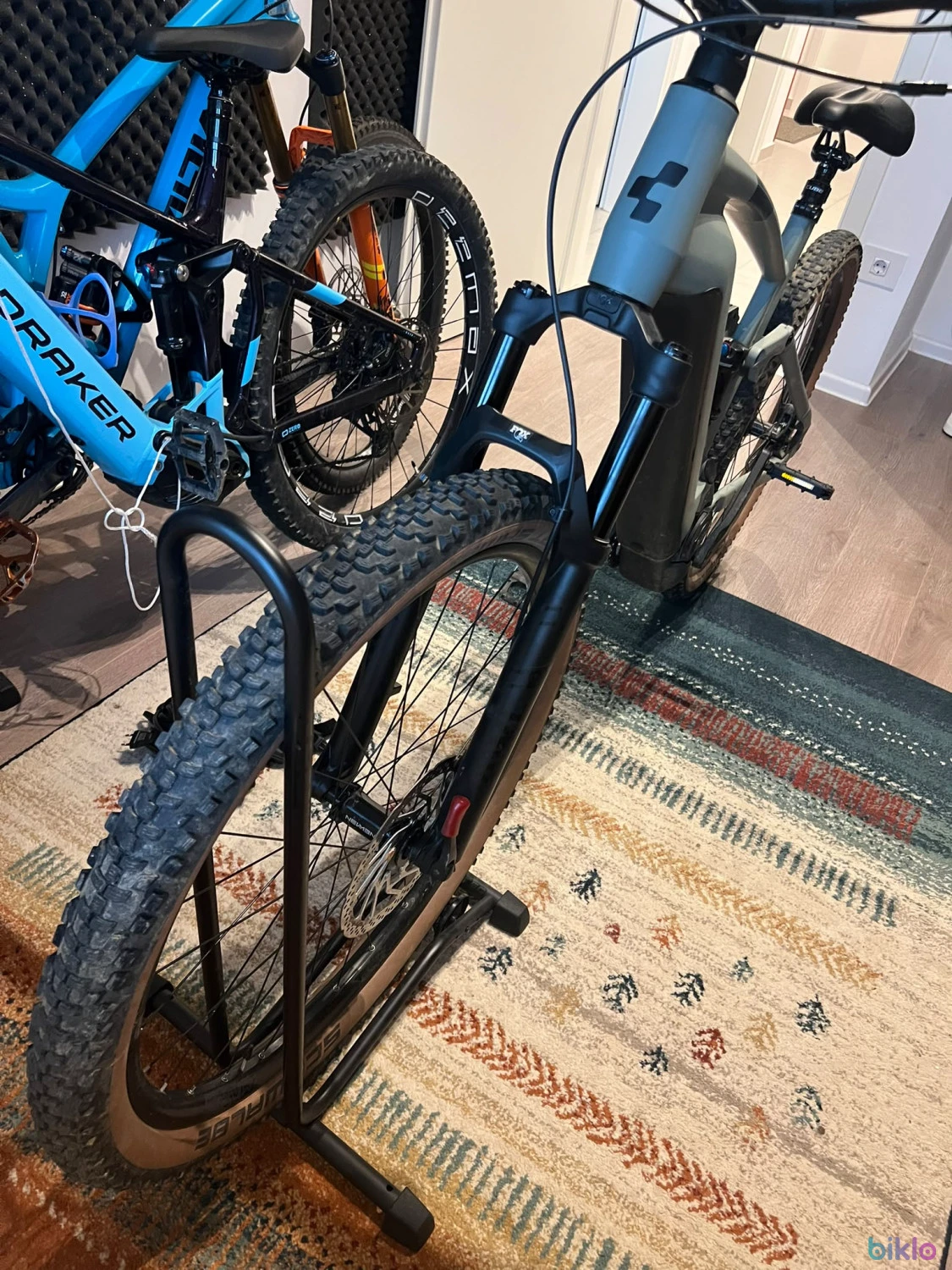 3. Bicicleta electrica Cube Stereo Hybrid 120 SLX 750 Swampgrey 'n' Black 2023, roți 29″ Marime XL