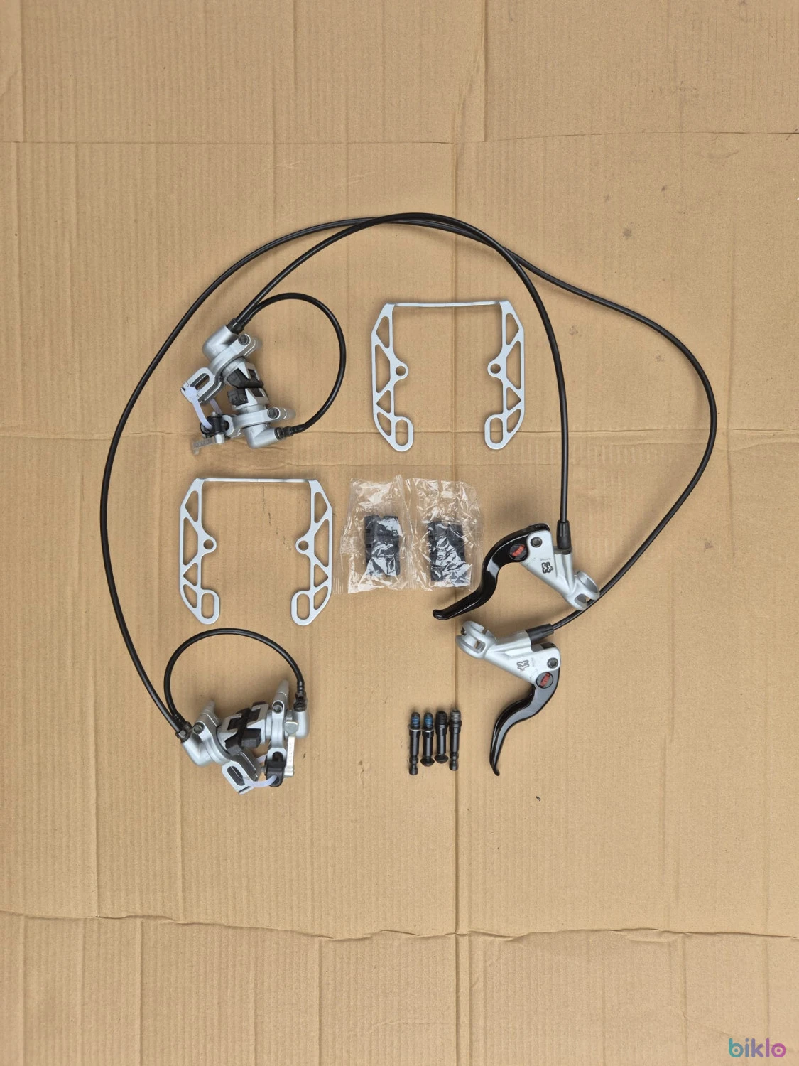 1. Set frane hidraulice fata-spate, Magura HS33, Evo2 , inclusiv saboti noi