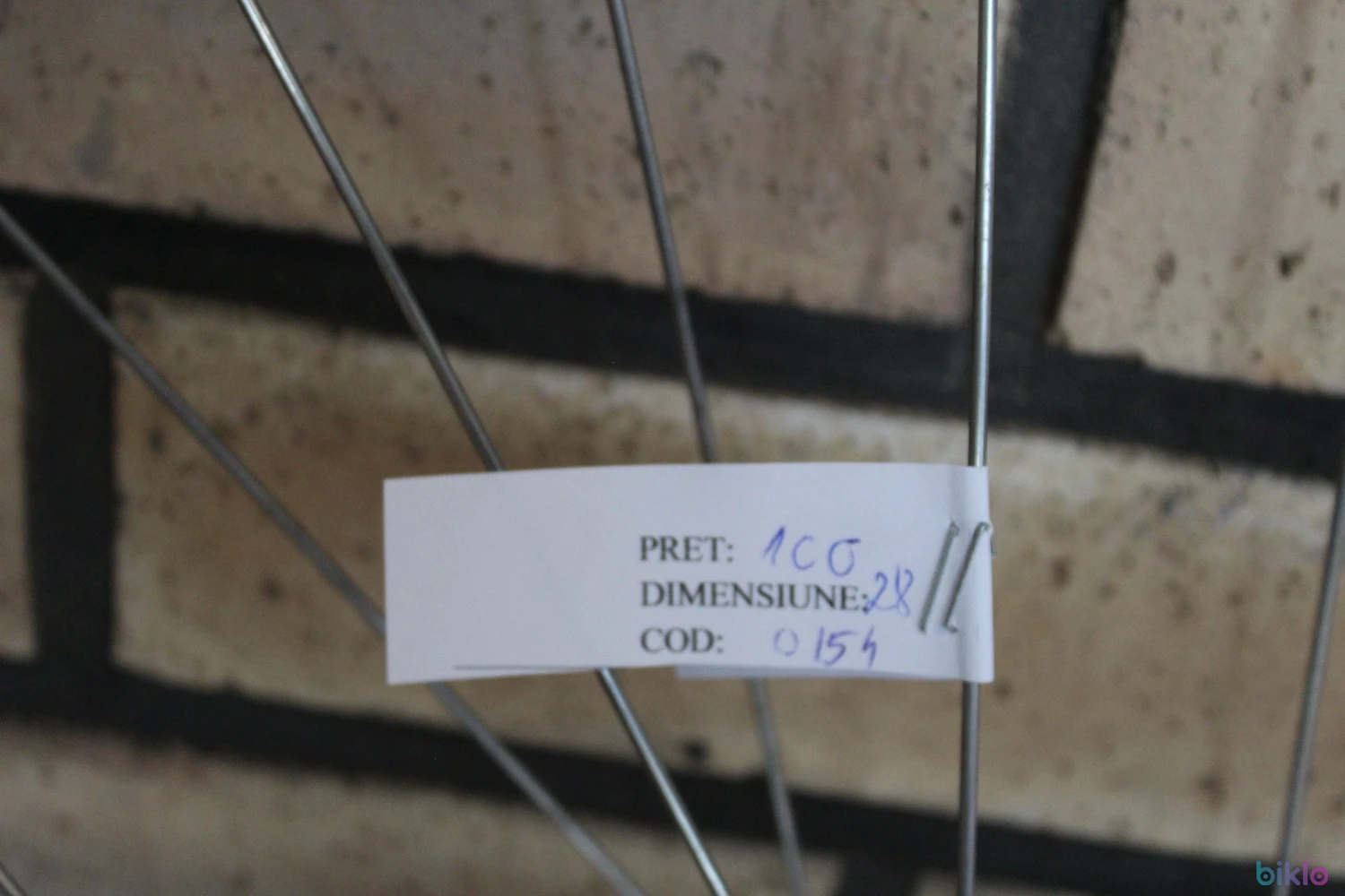 4. Roata fata 28 inch cod:0154
