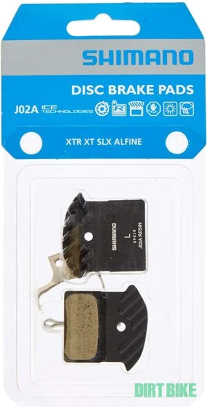 1. Placute Shimano J02-A cu radiator
