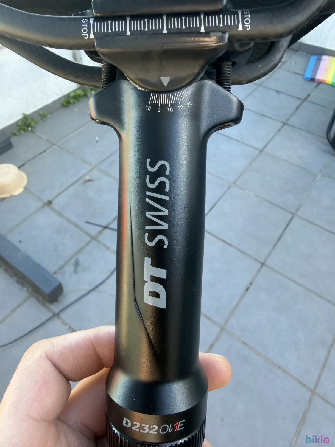 1. Dropper DT Swiss D 232 ONE