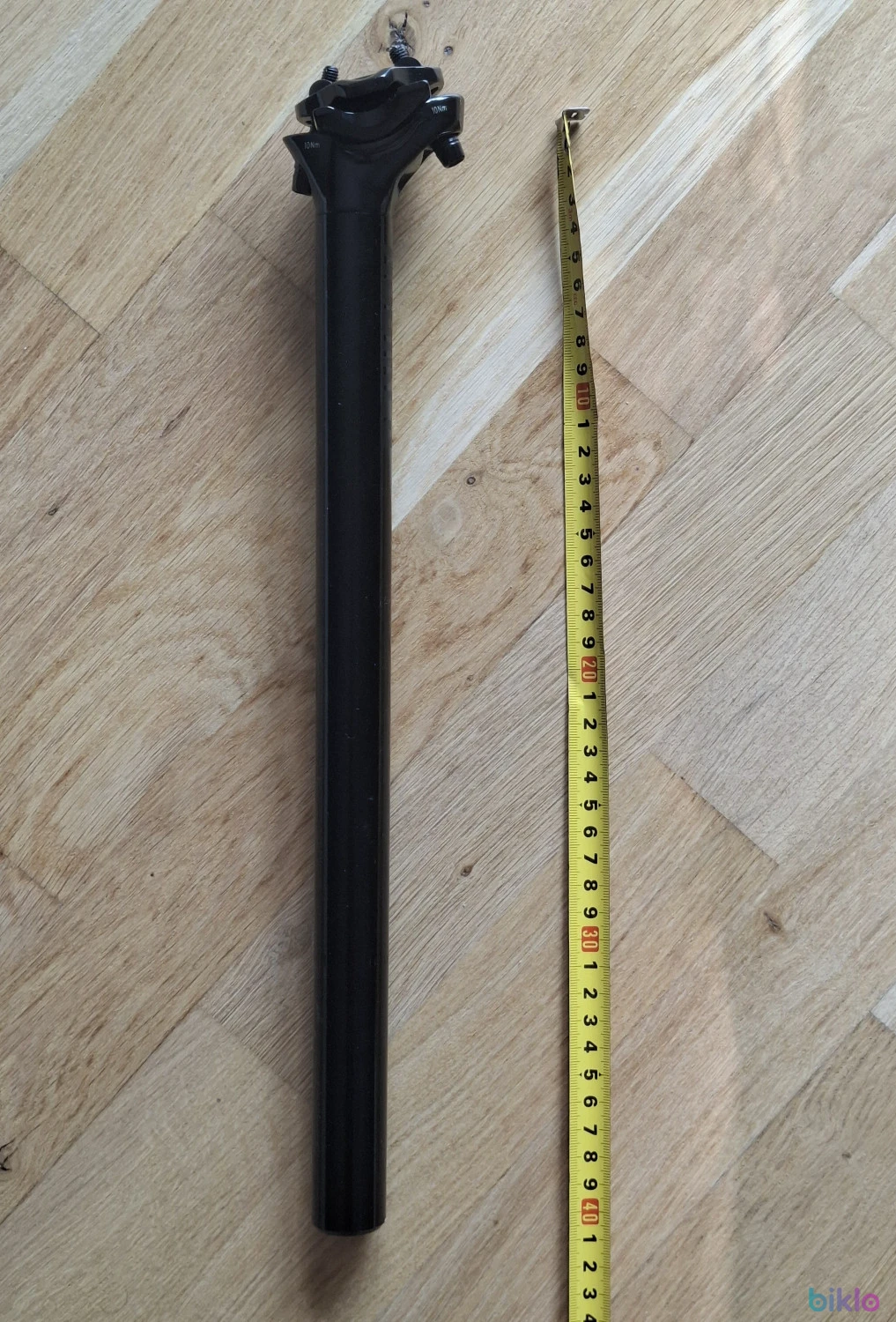 1. Seatpost NS Bikes 400MM, Diam. 27.2mm, Setback 10mm