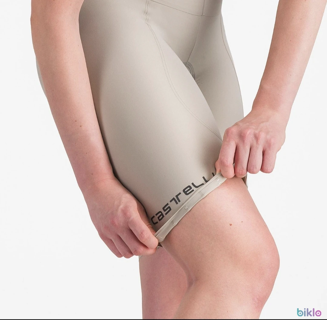 4. Pantaloni ciclism dama, CASTELLI, model Espresso, mar. M (colanti scurti cu bretele su burete, pt bicicleta)