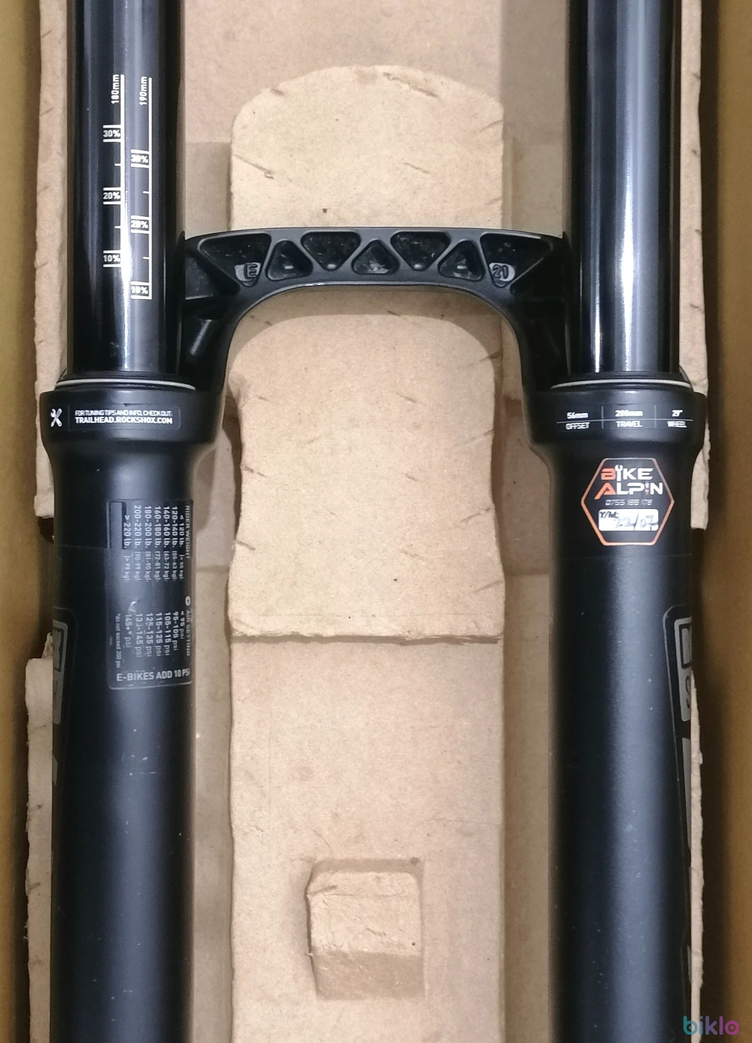 7. Rockshox boxxer 29