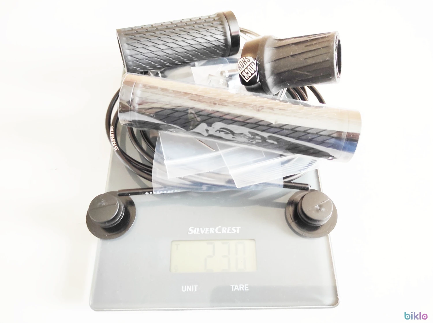 10. Kit maneta blocaj furca si amortizor Rockshox Twistlock Full sprint left nou