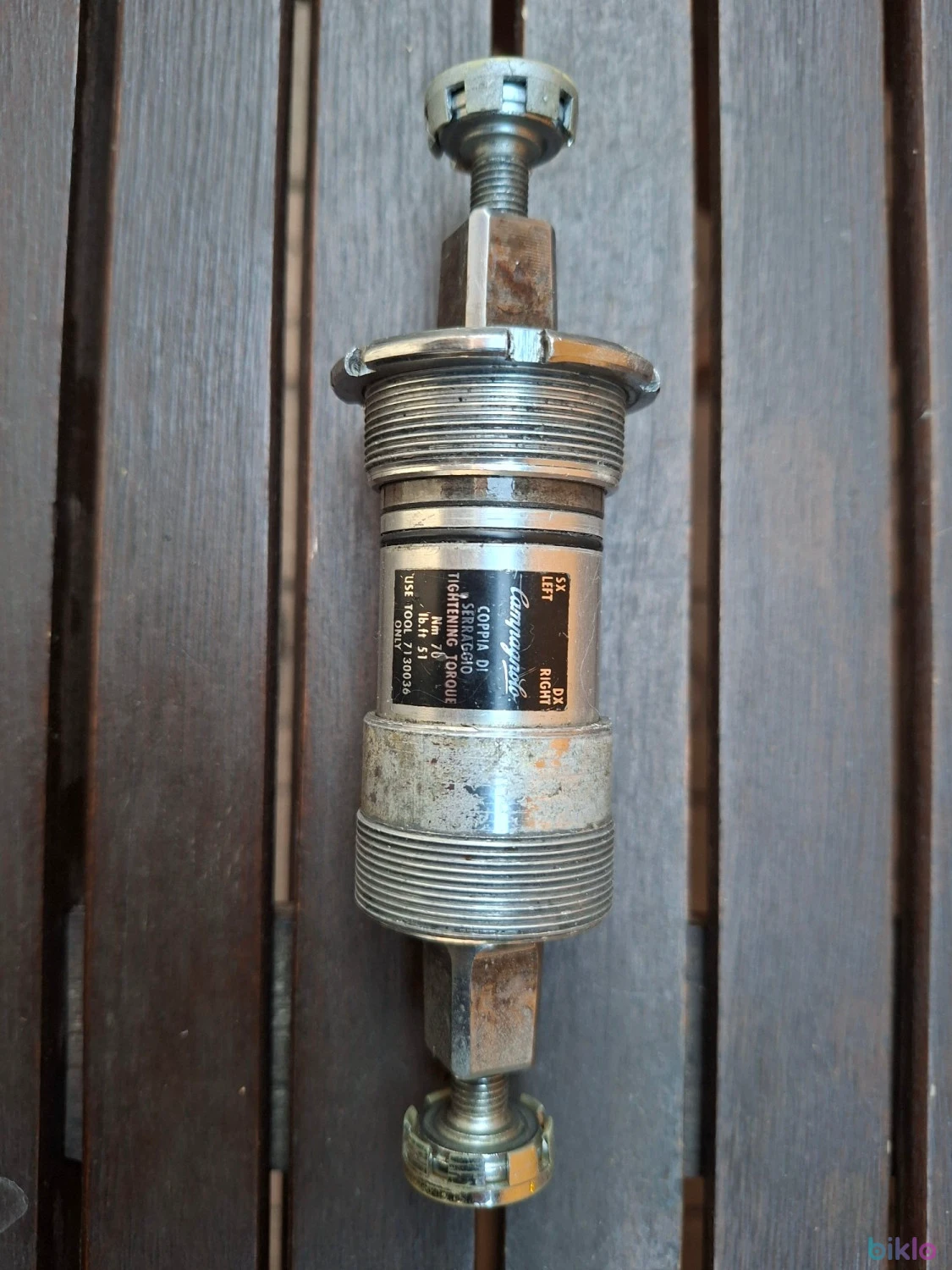 1. Butuc pedalier Campagnolo