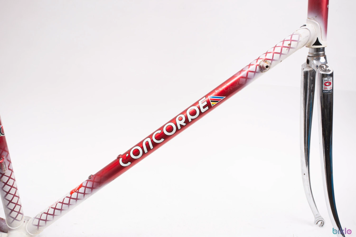2. Cadru cursiera otel Concorde Astore Columbus Cromor marime 56cm