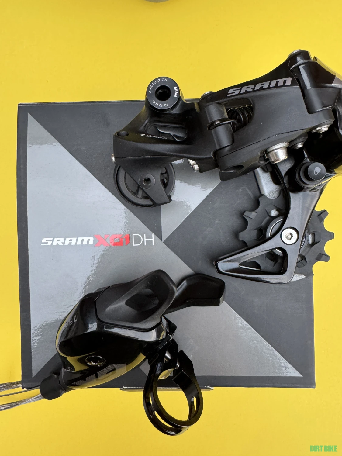 1. Schimbator SRAM X01DH 7v+maneta GX