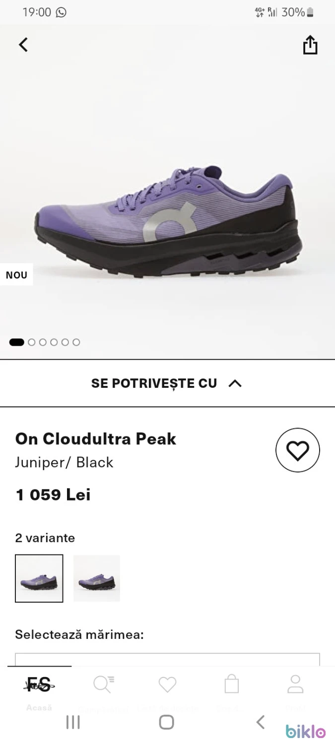 8. On Cloudultra Peak Juniper/Black