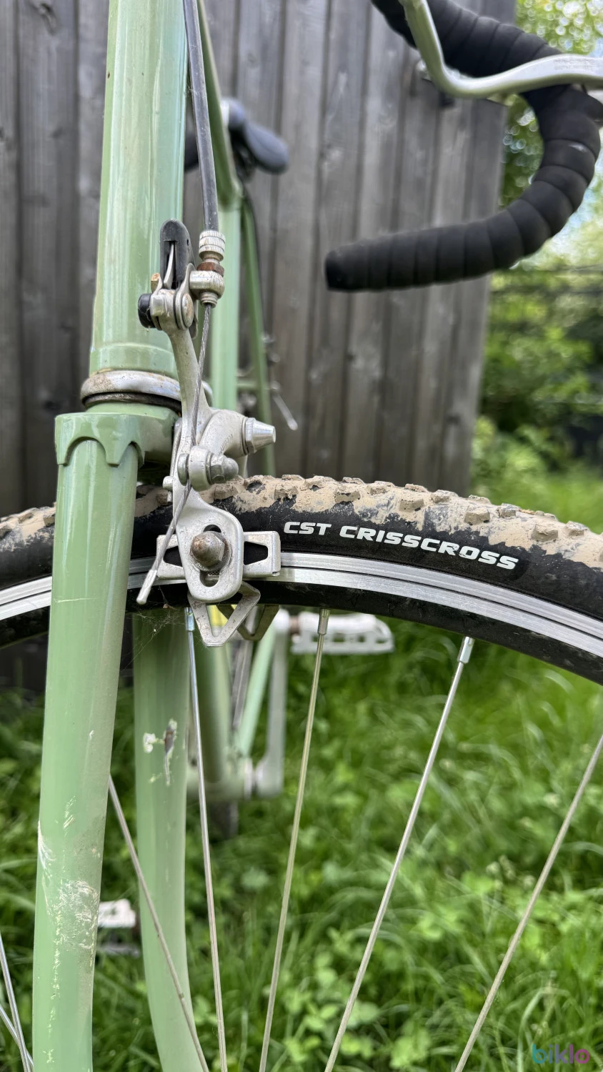 4. Bicicleta cursiera gravel vintage XL Giant Peloton