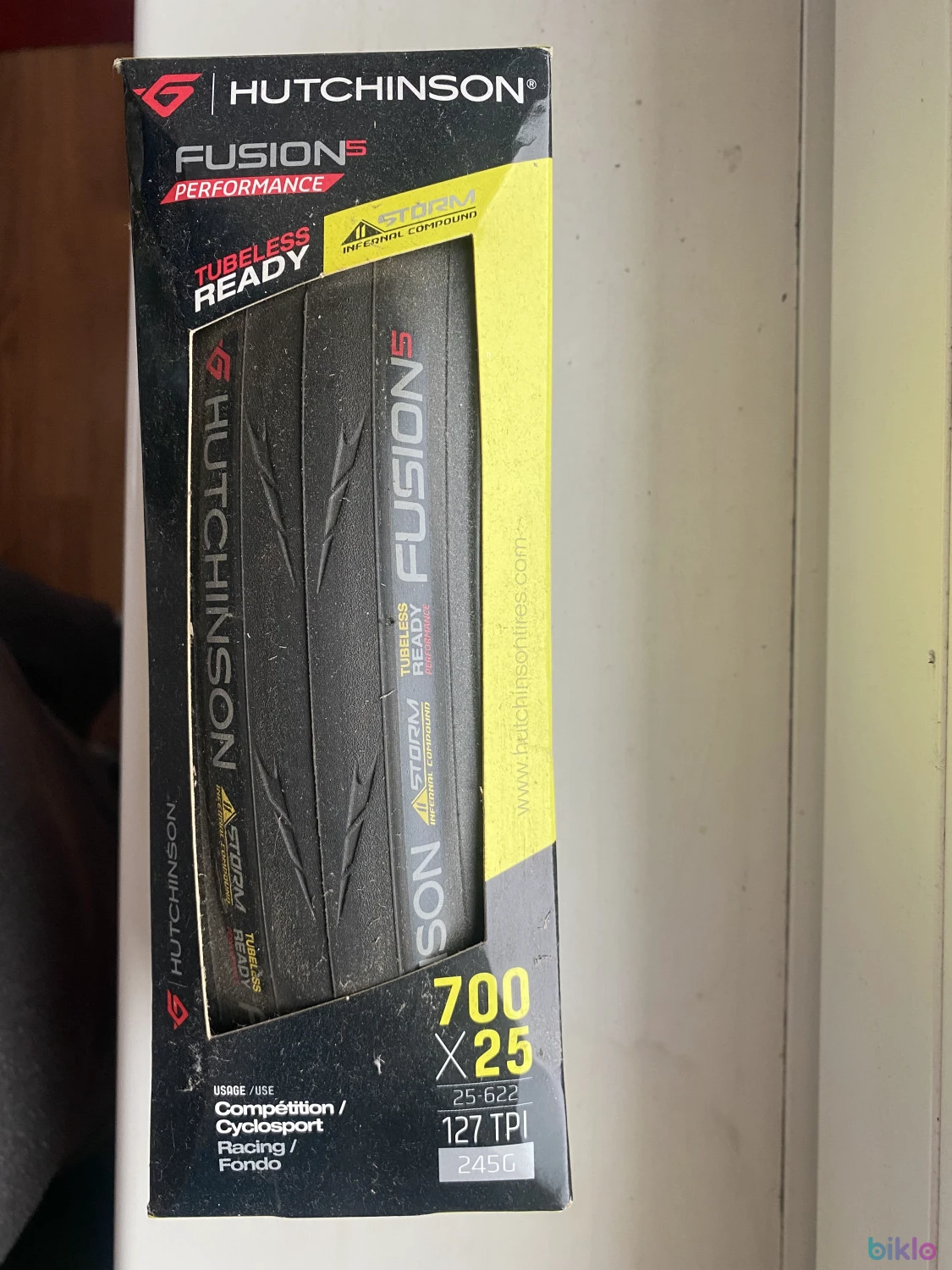 2. Set Anvelopă Hutchinson FUSION 5 Performance Tubeless Ready ElevenSTORM Hardskin 25x700