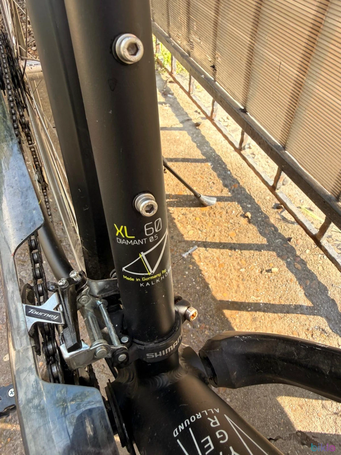 5. Bicicleta Treking Kalkhoff Voyager // Cadru XL // Frane hidraulice // STARE EXCELENTA // Far si stop cu LED marca AXA //