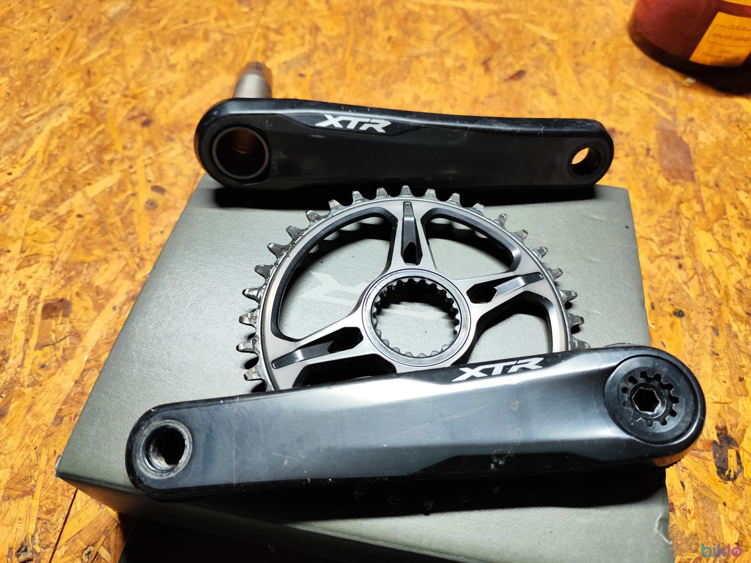 2. Angrenaj Shimano xtr+foaie 36t
