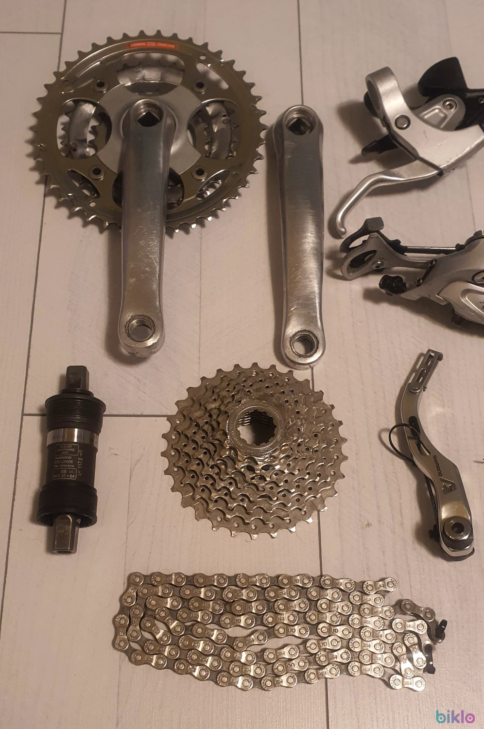 2. Piese bicicleta Groupset Shimano Alivio 8 viteze Mtb