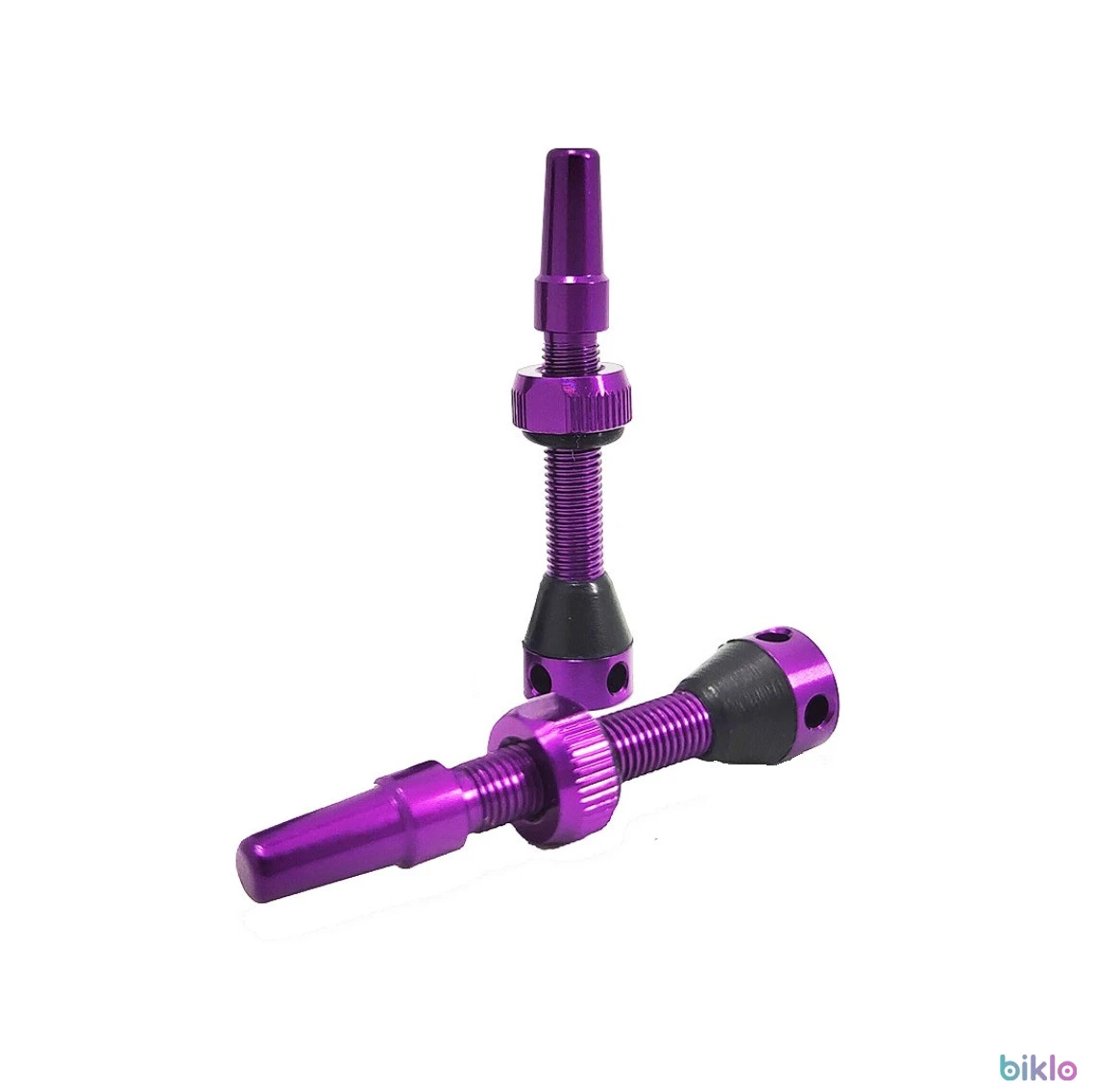 3. Valva Tubeless Presta, 44 mm cu 5 iesiri de aer , Negru , Albastru , Rosu , Mov , Verde , Portocaliu