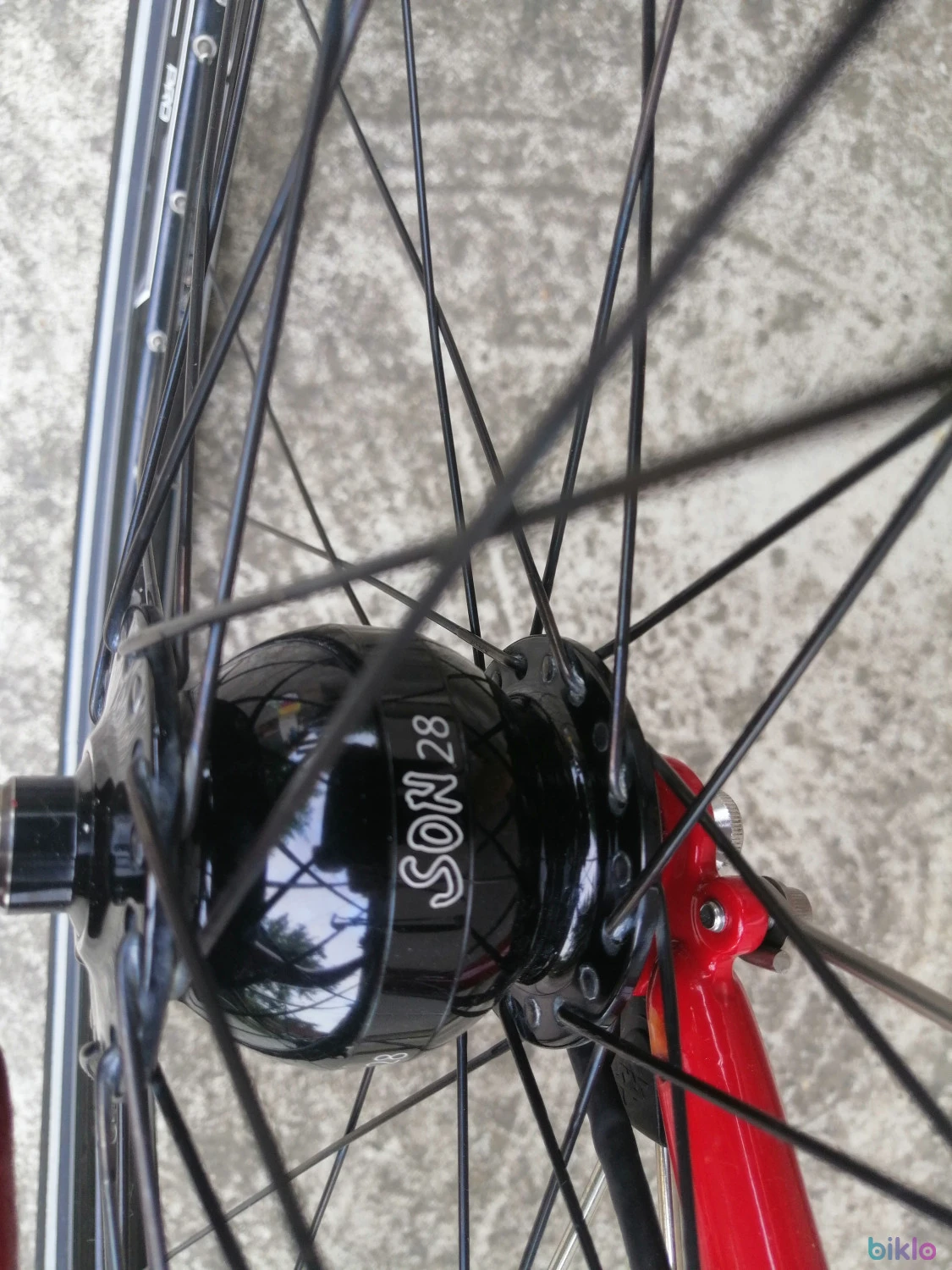 3. Trekking patria 28 cu pinion P18 hidraulica