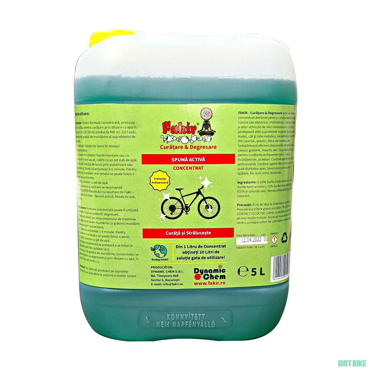 1. FAKIR-Curatare&Degresare 5L