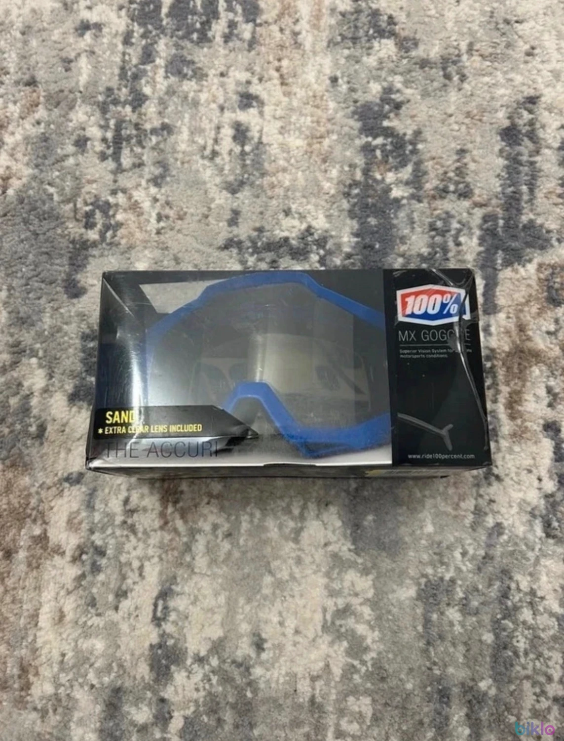 1. Ochelari goggles 100% Accuri MX Blue