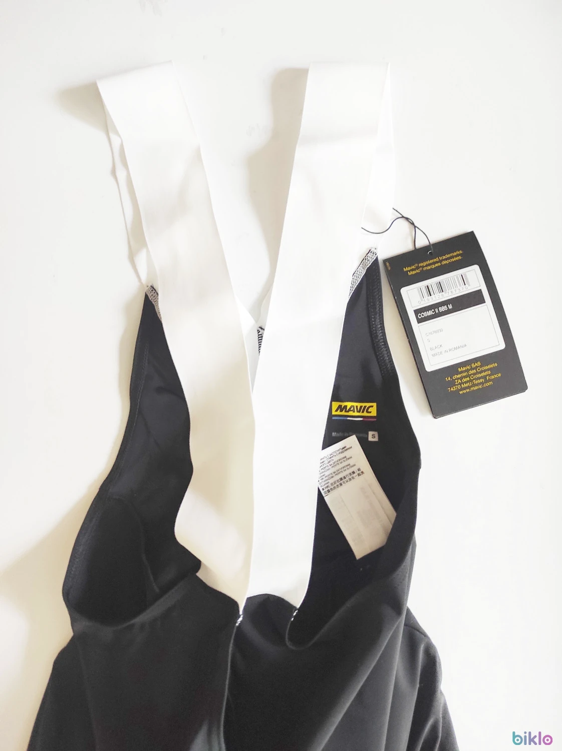 6. Pantaloni scurti Bib Mavic Cosmic II marimea S, noi