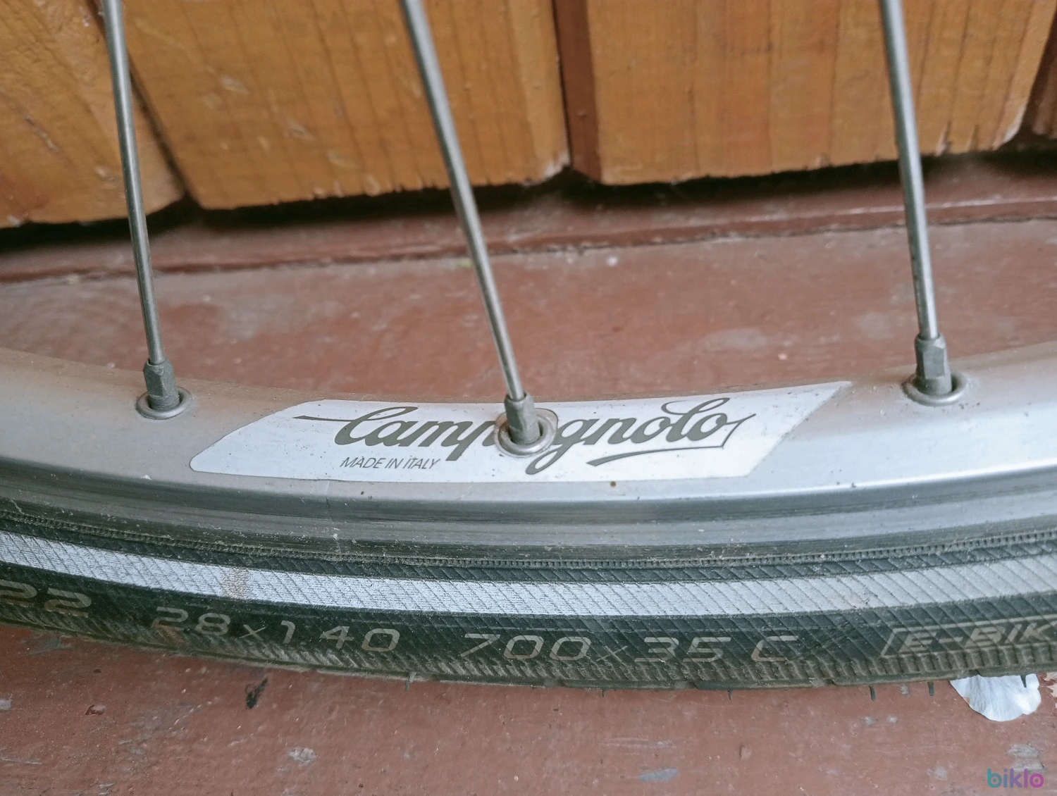 2. Roată față 28 jante dublă Campagnolo Italy butuc Shimano Nexus Japan