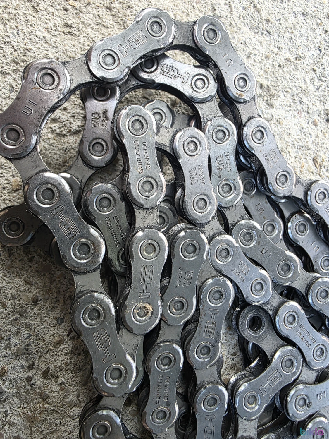 2. Lant Shimano M7100 SLX 12 viteze 116 zale + quick link - putin folosit