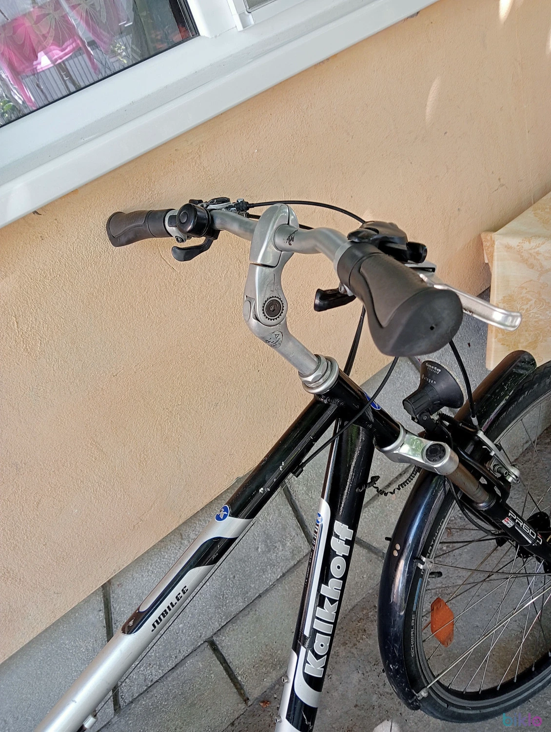 3. Bicicleta oras alu Gudereit Germania 24 V Shimano Deore dinam Shimano in butuc Suspensie furca fata si tija de sa