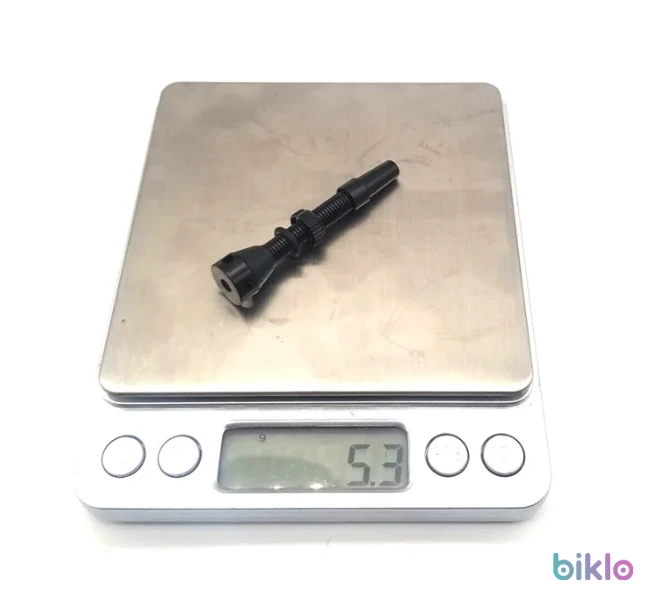 5. Valva Tubeless Presta, 44 mm cu 5 iesiri de aer , Negru , Albastru , Rosu , Mov , Verde , Portocaliu
