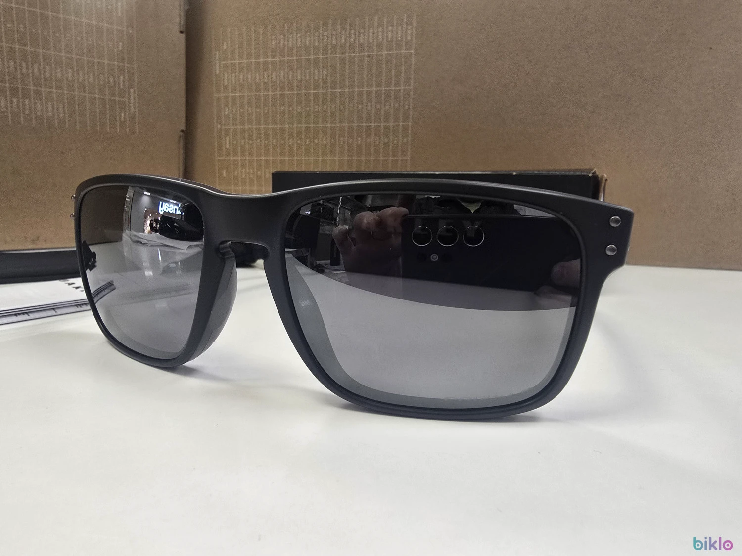 1. Ochelari Oakley Holbrook Matte Black Prizm Black Polarized