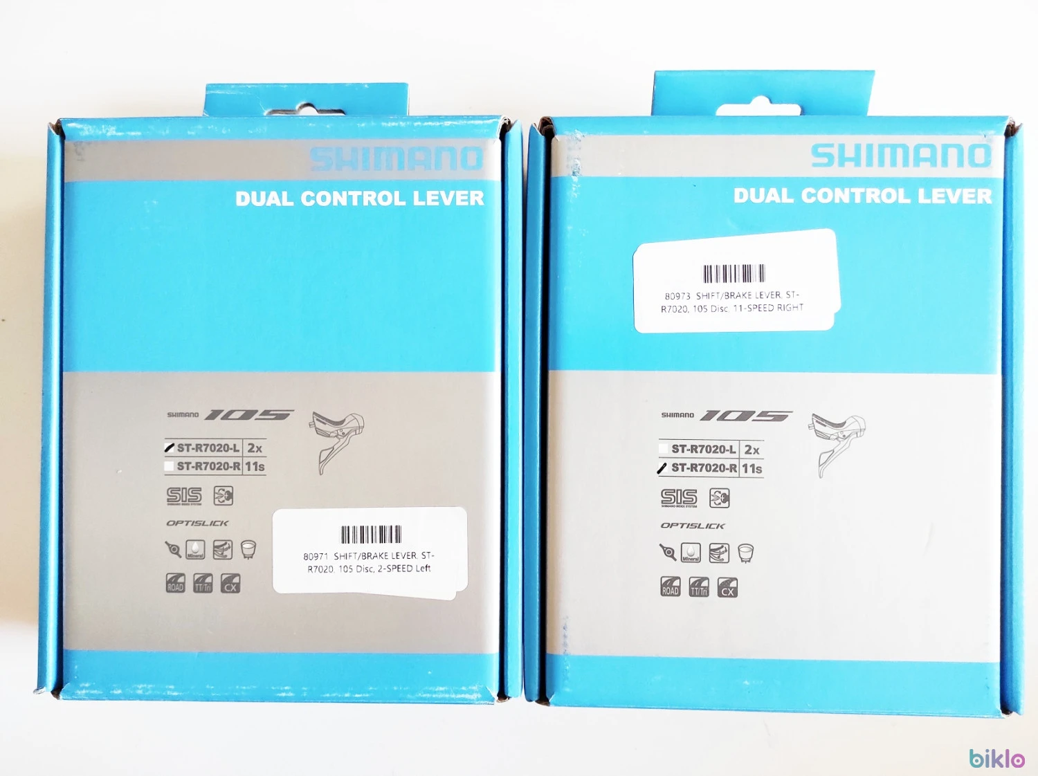 10. Manete schimbator/frana STI Shimano 105 ST-R7020 2x11 viteze noi