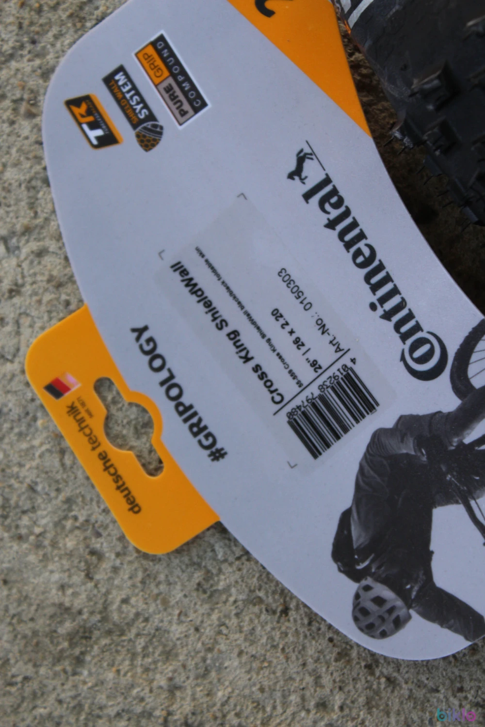 2. Continental Cross King 2.2 ShieldWall TLR 26x2.2 cauciuc pliabil Tubeless
