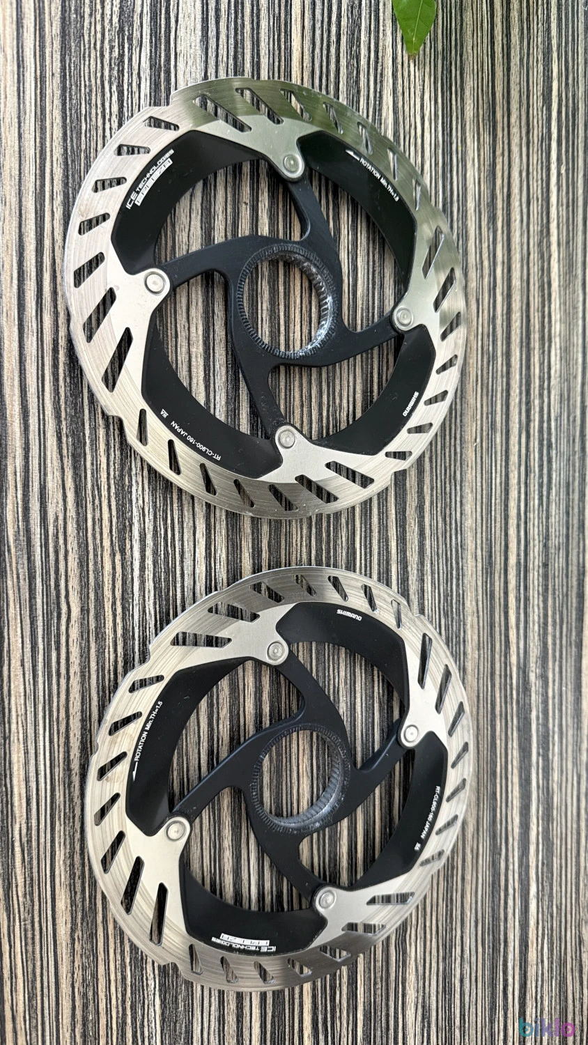 1. 2* Shimano DURA-ACE RT-CL900 Center Lock Bike Disc Rotor 160+140mm