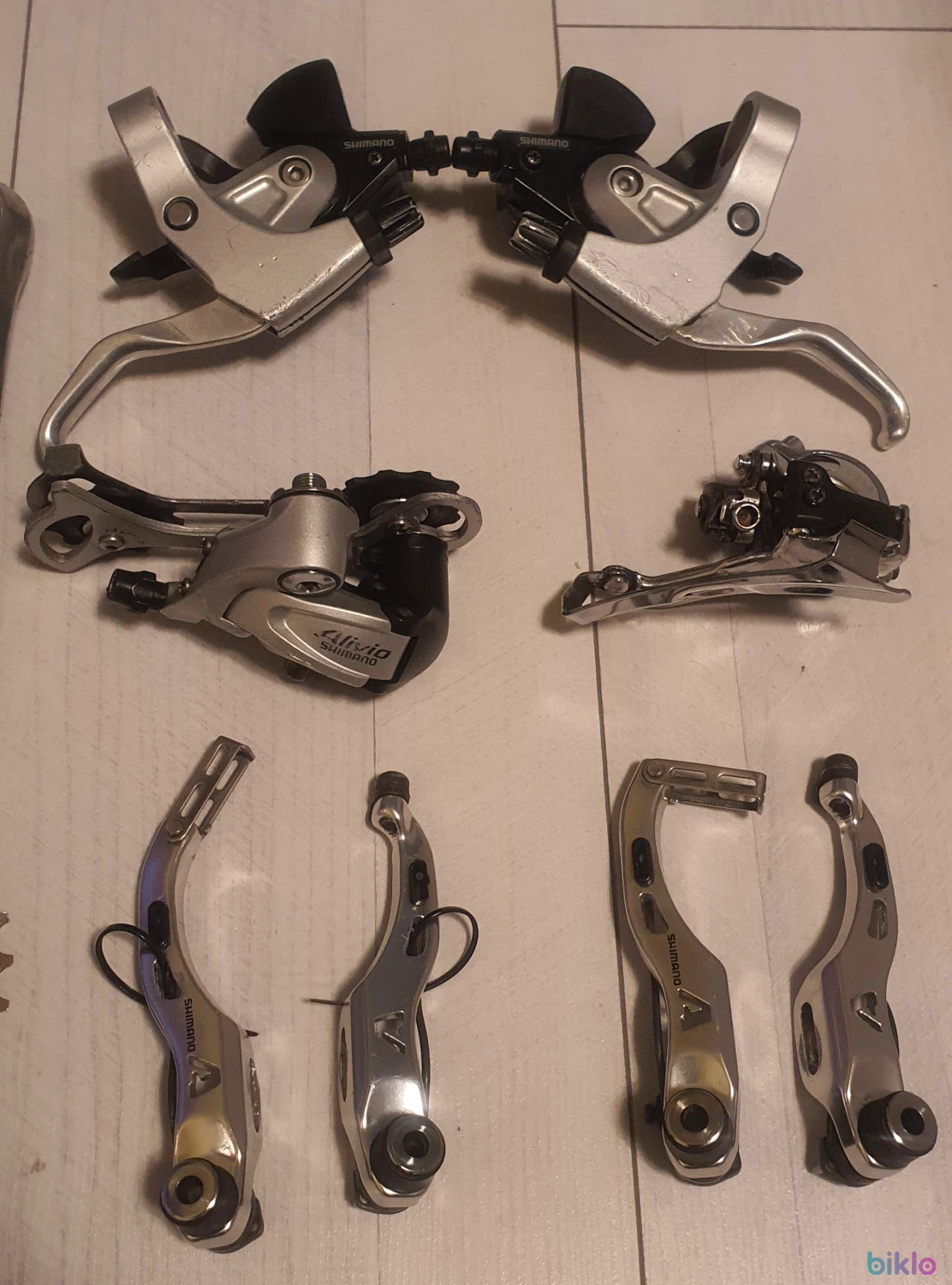 3. Piese bicicleta Groupset Shimano Alivio 8 viteze Mtb