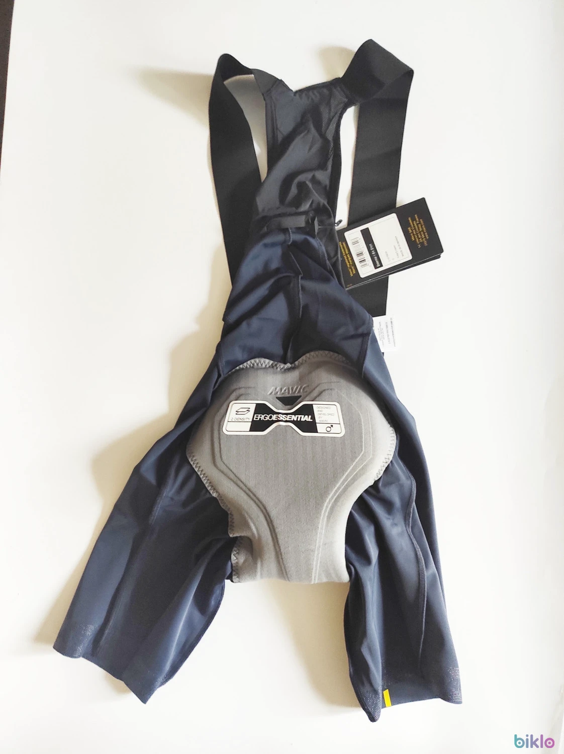 8. Pantaloni scurti Bib Mavic Essential II Total Eclipse marimea S, noi